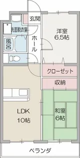 グランTeao【1階】の間取り