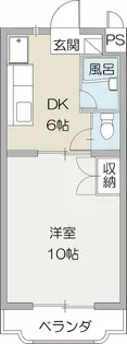 グリーンリーフ【1階】の間取り