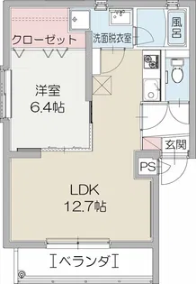 ウェストフィールド雅【3階】の間取り