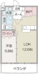 サンラック・K【1階】の間取り