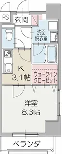 プライム三島プレイス【801号室】の間取り