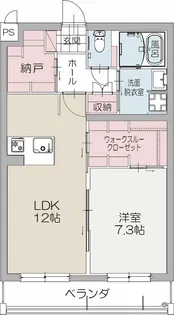 エムズIV【101号室】の間取り