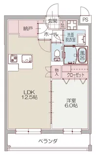 S.court 沼津駅北【3階】の間取り