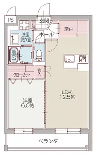 S.court 沼津駅北【4階】の間取り