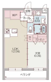 S.court 沼津駅北【4階】の間取り