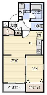 ヴィオラ七間町【4階】の間取り