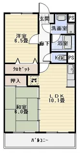 グランリーオ【303号室】の間取り