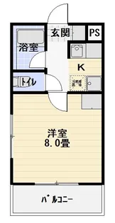 テクトピア静岡【3階】の間取り