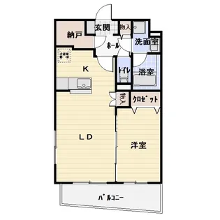 アンソレイエ・槙【2階】の間取り