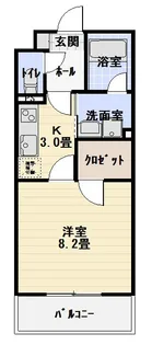 イーリス・ネモス【1階】の間取り