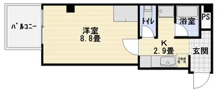 稲川うおとう【3階】の間取り