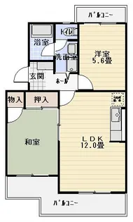 マイドストリート【3階】の間取り