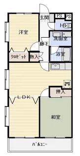 グランクールI【2階】の間取り