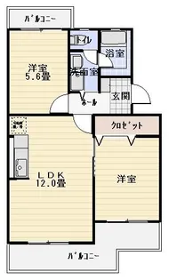 アーリー・1【202号室】の間取り