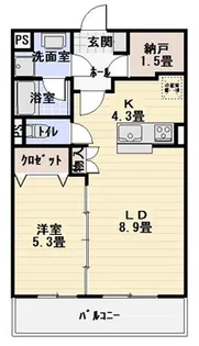 リアルエステート・リヴ【3階】の間取り