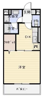 グランクールIII【1階】の間取り