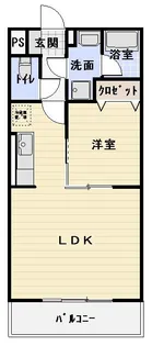 フォルモンテ【3階】の間取り