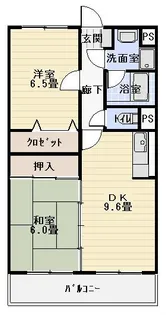 アピオン【1階】の間取り