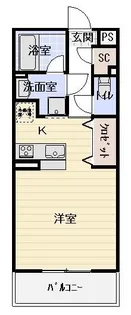 パルテール【1階】の間取り