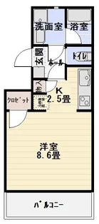 メゾンサンパティークII【1階】の間取り