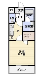 MGK【505号室】の間取り