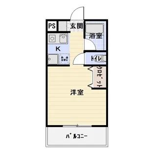テクトピア静岡【207号室】の間取り