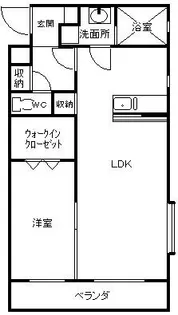アンソレイエ・槙【2階】の間取り