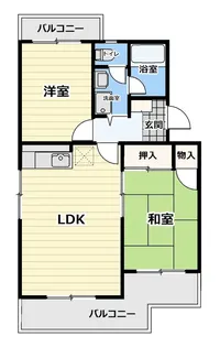 エタニティーII【2階】の間取り