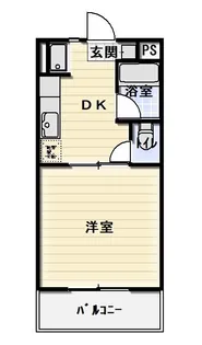 セアティーI【1階】の間取り