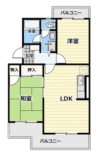 メイ’92【4階】の間取り