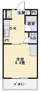 リヴィエールI【3階】の間取り