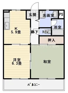 リベルテ【105号室】の間取り