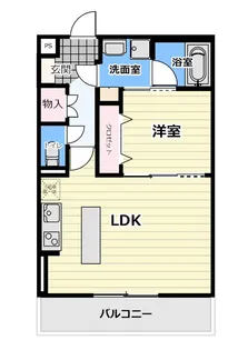 ドゥー槙【2階】の間取り