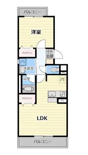 フェリカ【2階】の間取り