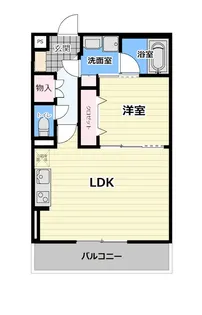 グランクールV【203号室】の間取り