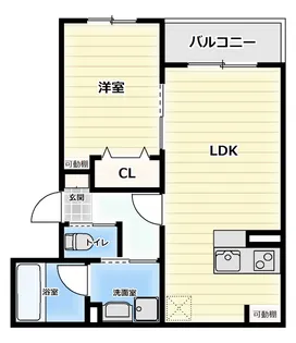 エテルノ.エビスII【3階】の間取り