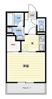 アベニュー【5階】の間取り