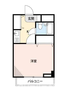 アルファビル【405号室】の間取り