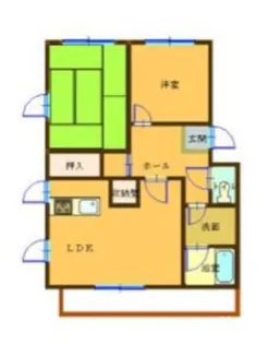 ステイブルG【103号室】の間取り