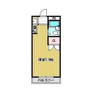 マリオン城北【2階】の間取り