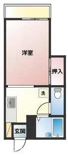 Kハイツ【203号室】の間取り