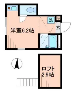 バーミープレイス石神井公園【1階】の間取り