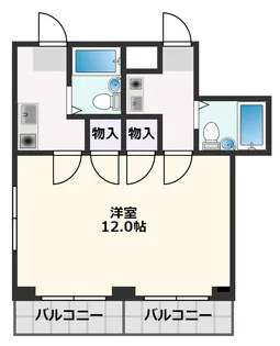 プレアール吹田内本町【5階】の間取り