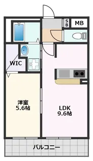 アムールEL・ヨシモト【1階】の間取り