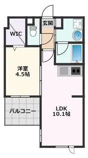 アーバングランデ吹田【1階】の間取り