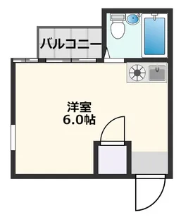 スカイ木下清和園マンション【3階】の間取り