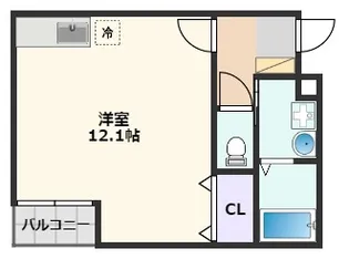 ちさとⅥ【2階】の間取り