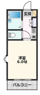 ソレイユ片山【3階】の間取り