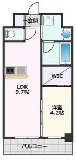 Recio千里丘【5階】の間取り