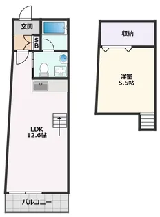 STADION【4階】の間取り